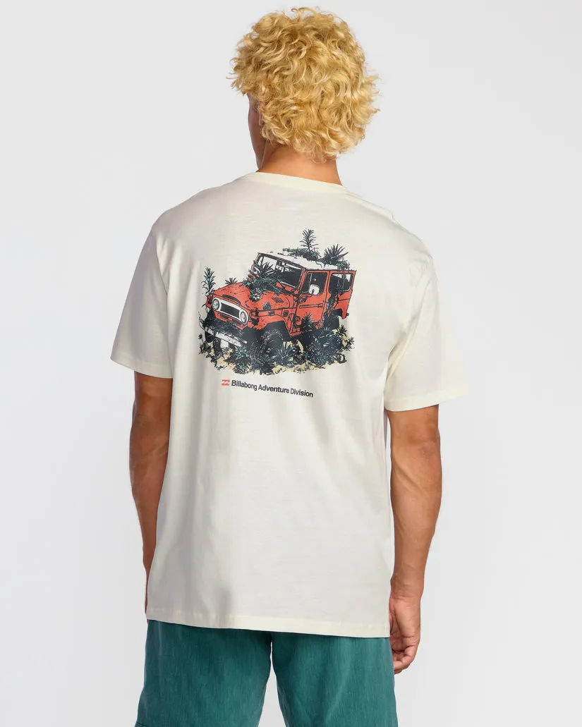 Billabong A/Div Abandon Short Sleeve T-Shirt - Off White sold by Sun Diego Boardshops product image thumbnail 3