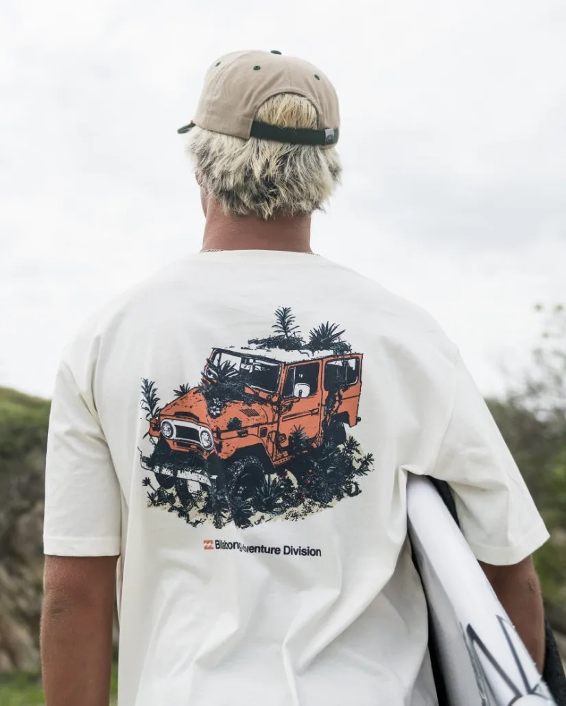 Billabong A/Div Abandon Short Sleeve T-Shirt - Off White sold by Sun Diego Boardshops