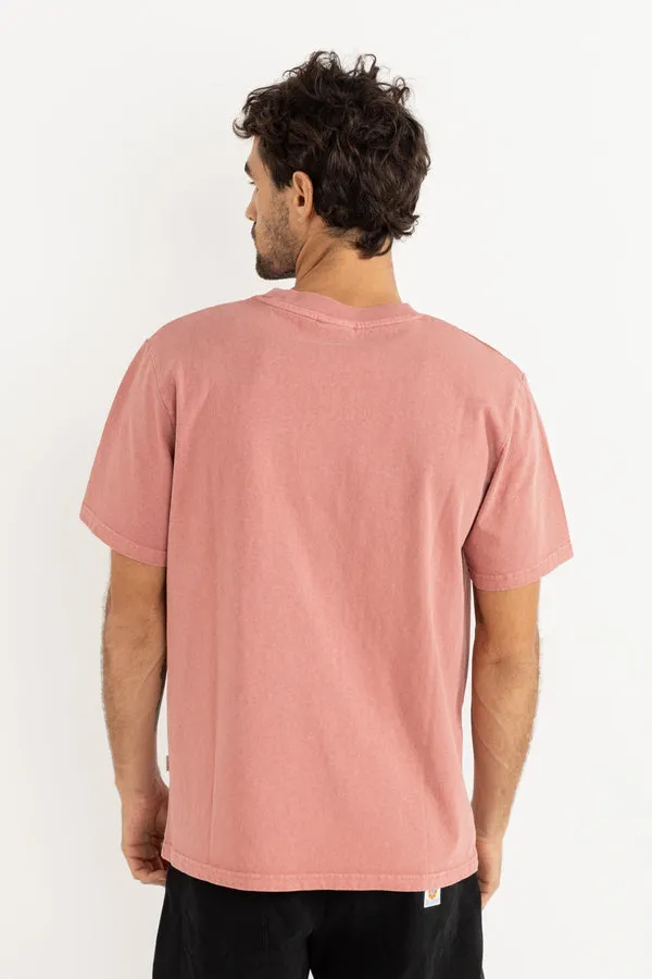 Rhythm Sound Specialist Vintage Short Sleeve T-Shirt - Dusty Rose sold by Sun Diego Boardshops product image thumbnail 3