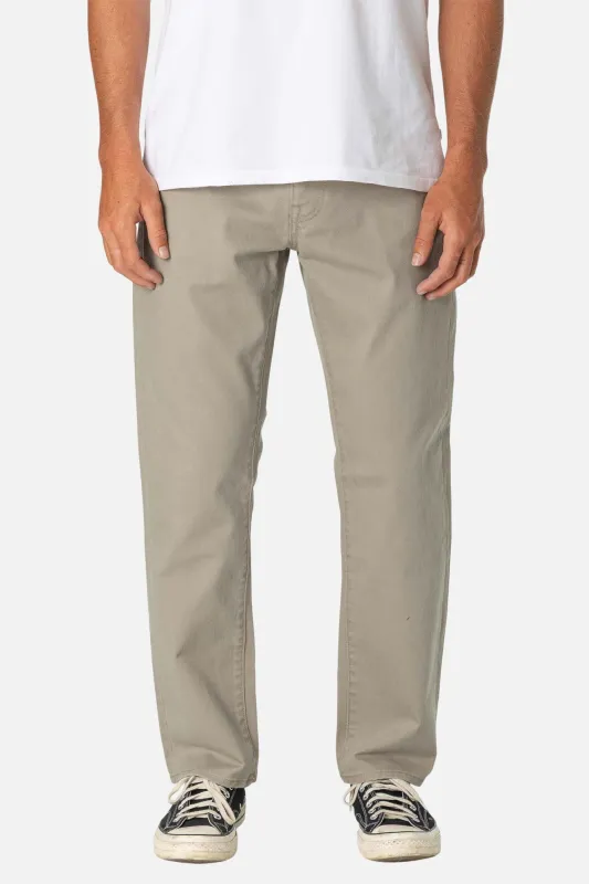 Katin Ren 57 Classic Straight Bull Denim - Vintage Khaki sold by Sun Diego Boardshops