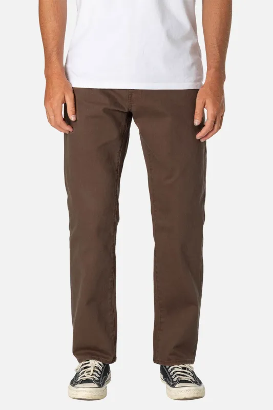 Katin Ren 57 Classic Straight Bull Denim - Mocha sold by Sun Diego Boardshops