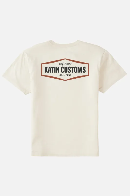 Katin Streamline Tee - Vintage White sold by Sun Diego Boardshops