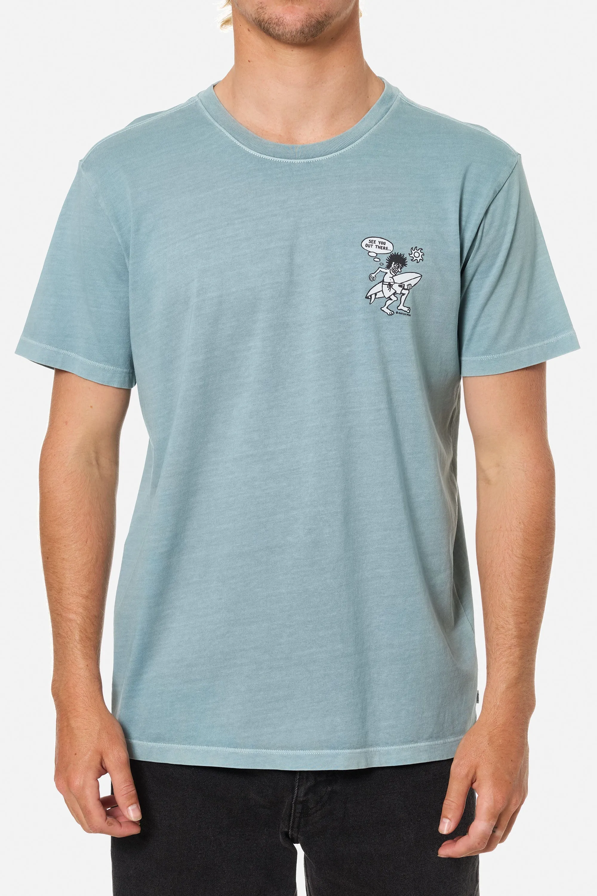 Katin Excellent Tee - Airforce Blue sold by Sun Diego Boardshops product image thumbnail 2
