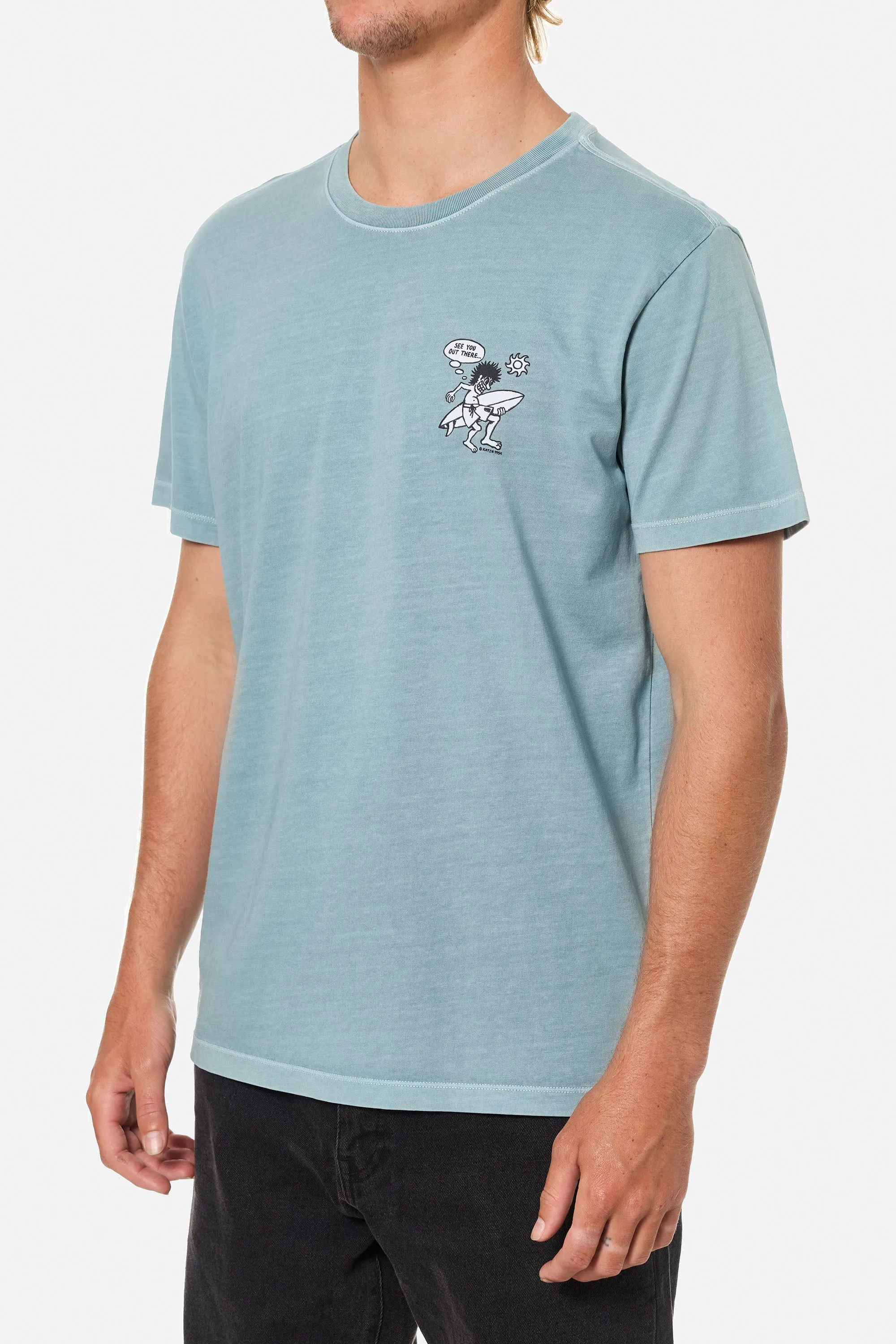 Katin Excellent Tee - Airforce Blue sold by Sun Diego Boardshops product image thumbnail 3