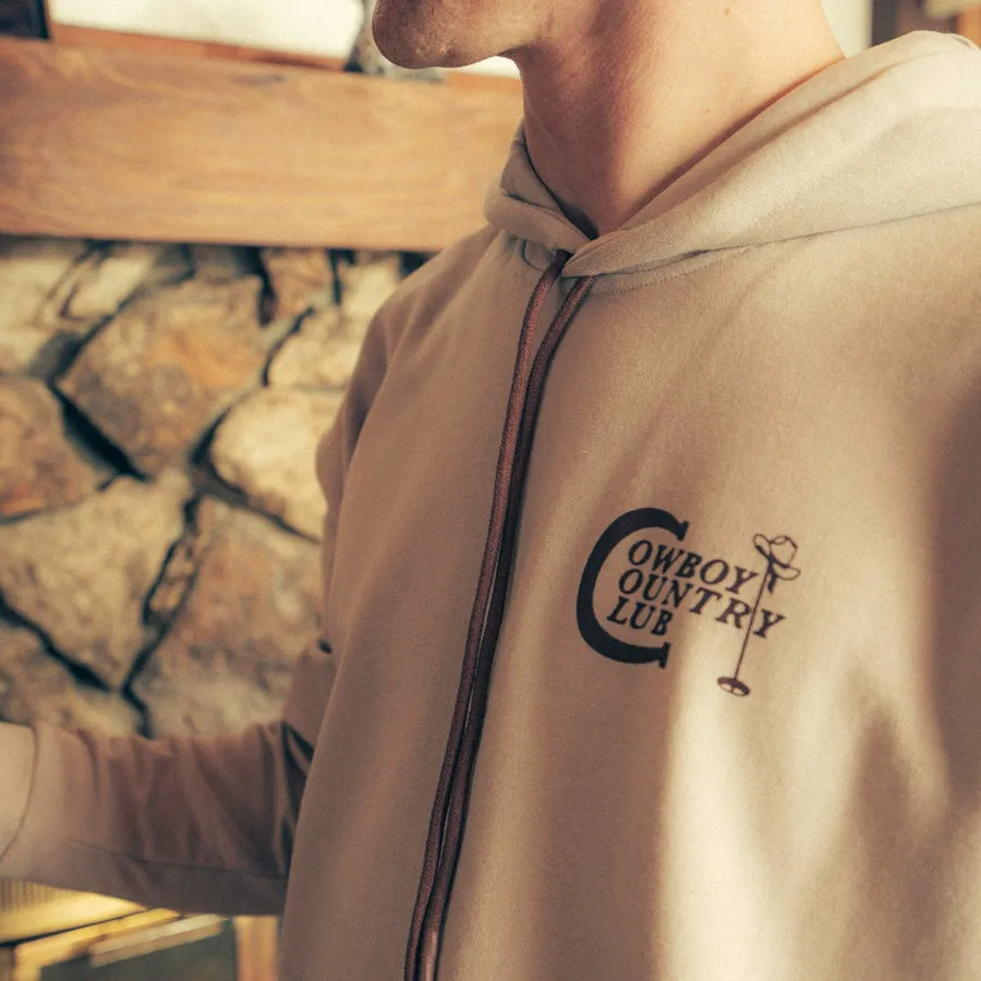 Sendero Cowboy Country Club Hoodie - Sand sold by Sun Diego Boardshops product image thumbnail 3