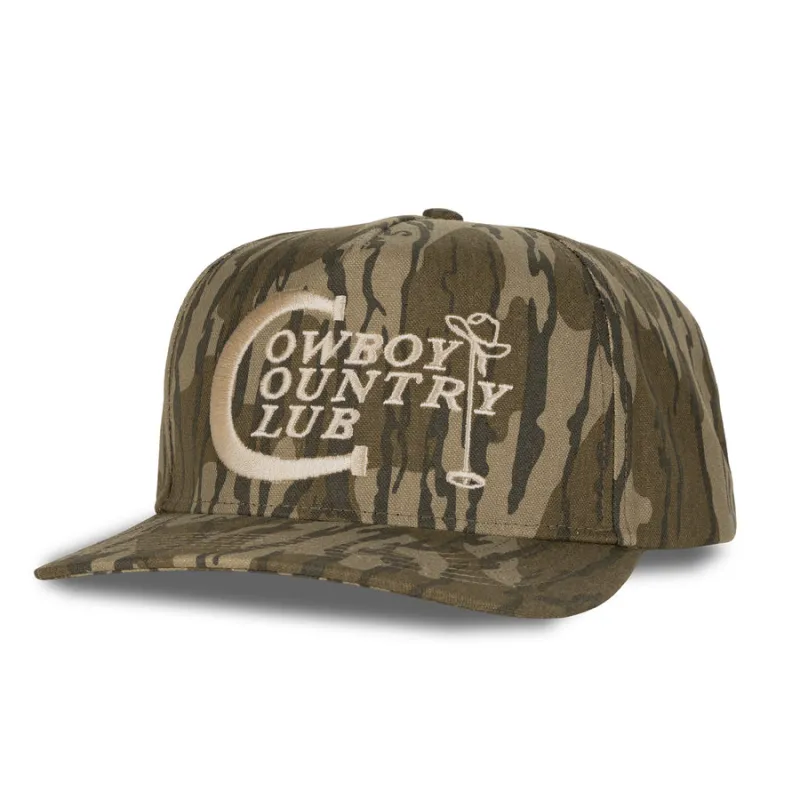 Sendero Cowboy Country Club Hat - Mossy Oak made by Sun Diego Boardshops