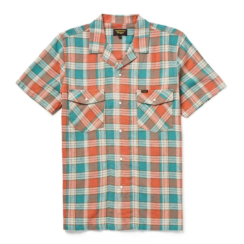 Seager Whippersnapper Short Sleeve Shirt - Cantaloupe sold by Sun Diego Boardshops