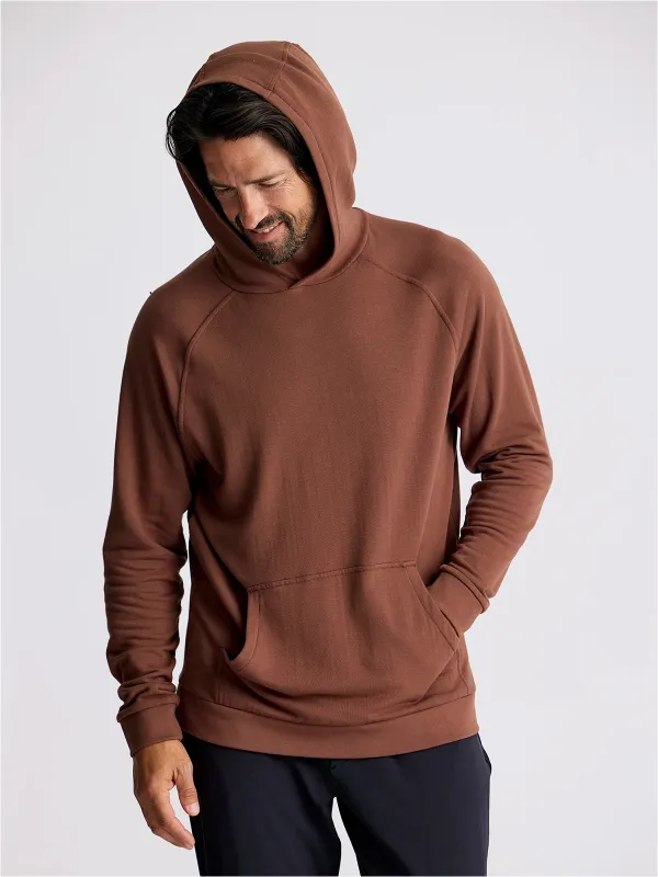 Free Fly Men'S Bamboo Lightweight Fleece Hoodie - Chestnut sold by Sun Diego Boardshops