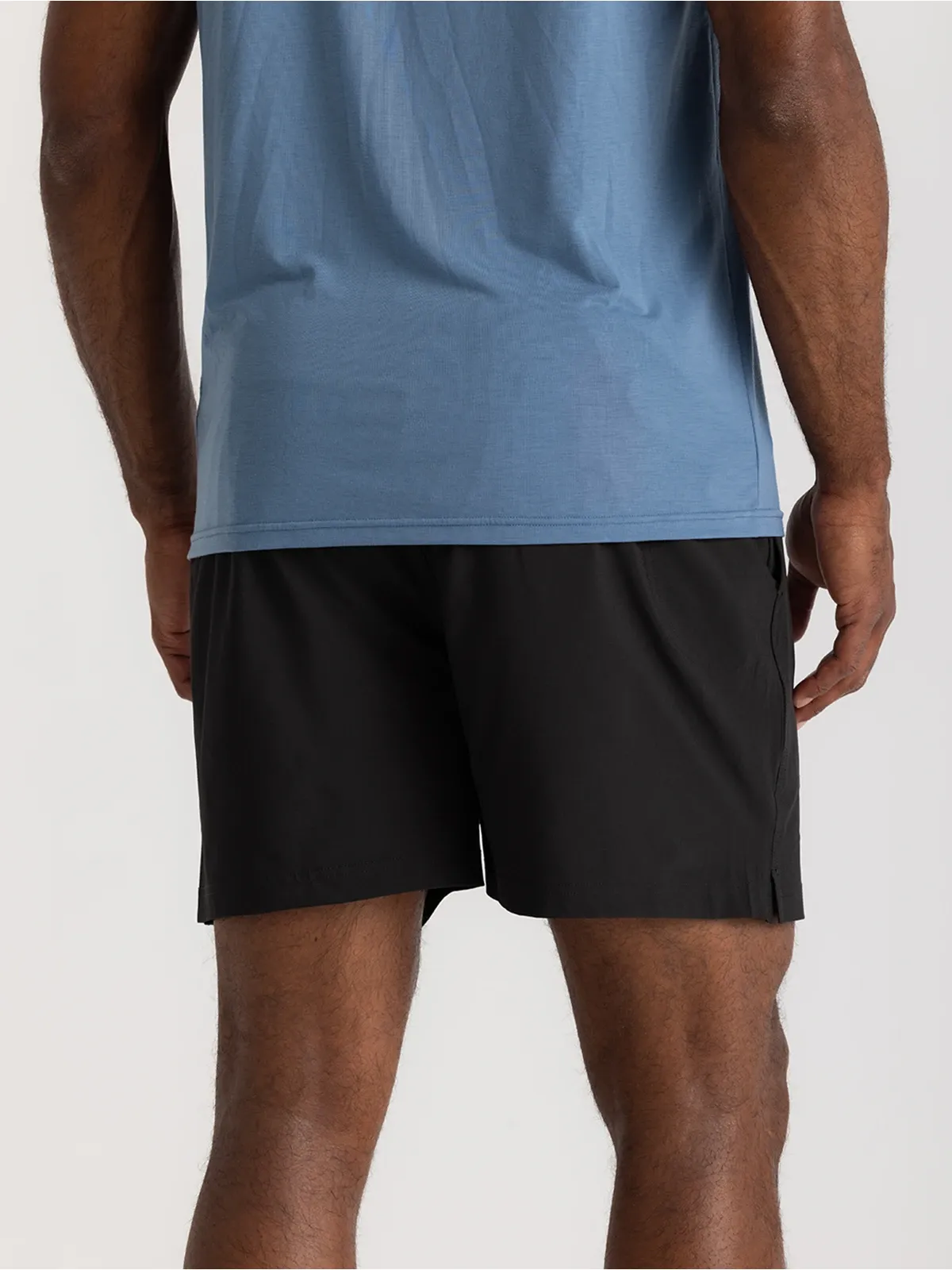 Free Fly Bamboo Lined Active Breeze Short 5.5" - Black sold by Sun Diego Boardshops product image thumbnail 2