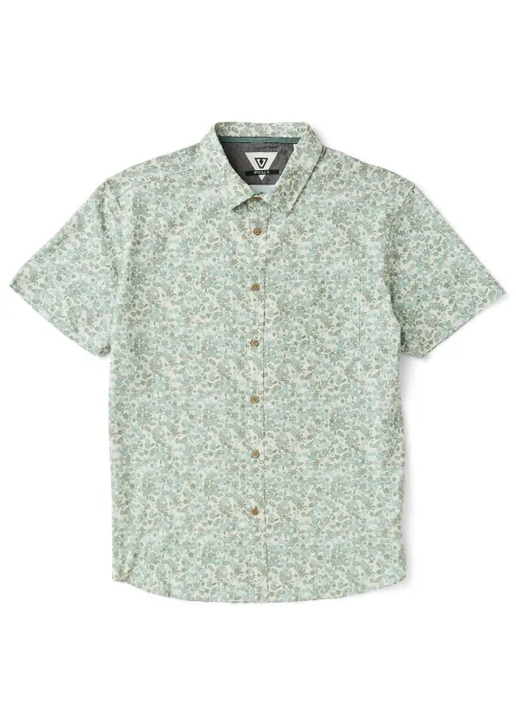 Vissla Sun Garden Eco Short Sleeve Shirt - Sage sold by Sun Diego Boardshops