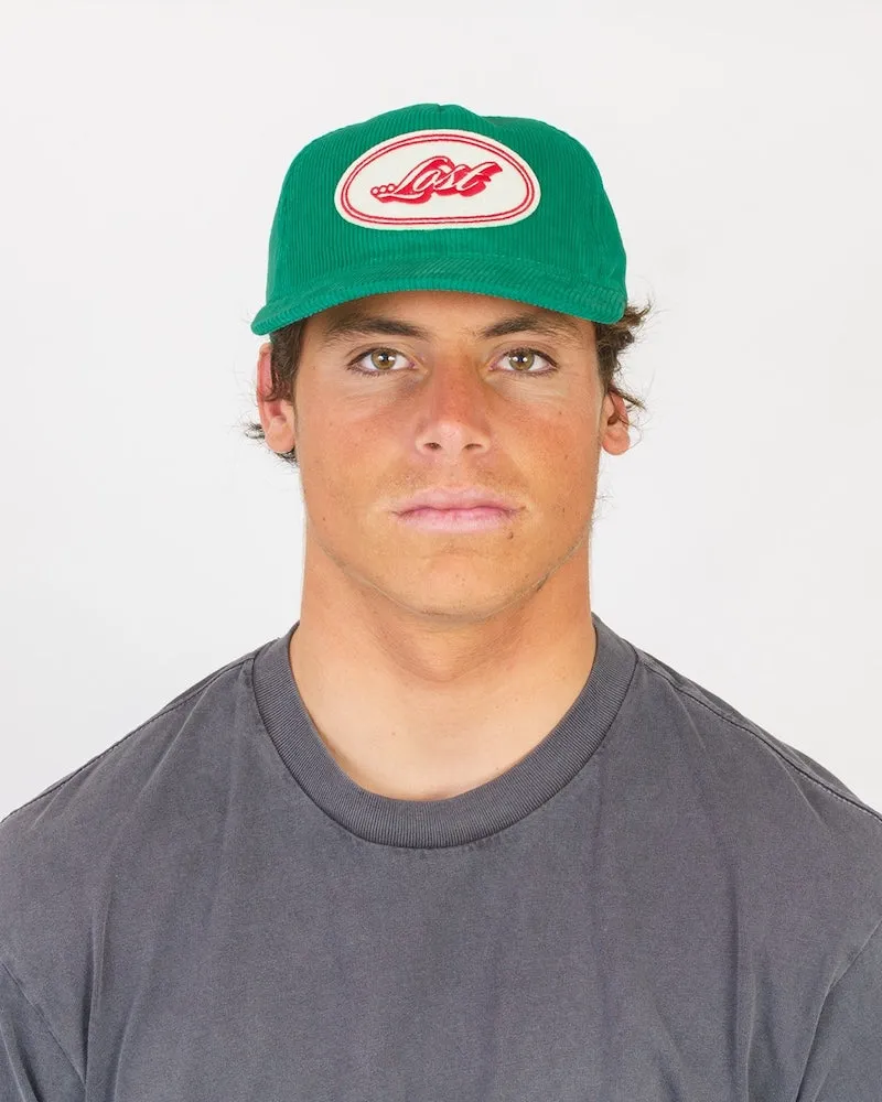 Lost Top-Notch Corduroy Hat - Green sold by Sun Diego Boardshops product image thumbnail 2
