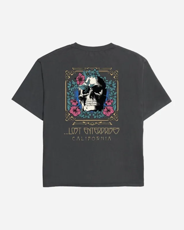 Lost Gratitude Boxy Tee - Vintage Black sold by Sun Diego Boardshops