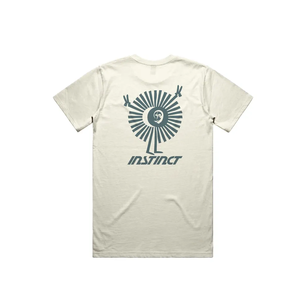 Instinct Eclipse Tee - Ivory sold by Sun Diego Boardshops