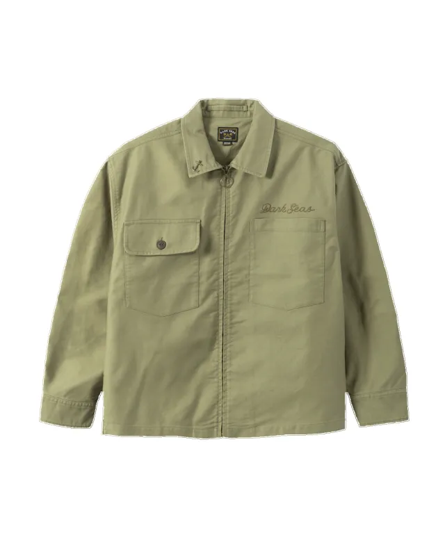 Dark Seas Corporal Shirt - Olive sold by Sun Diego Boardshops