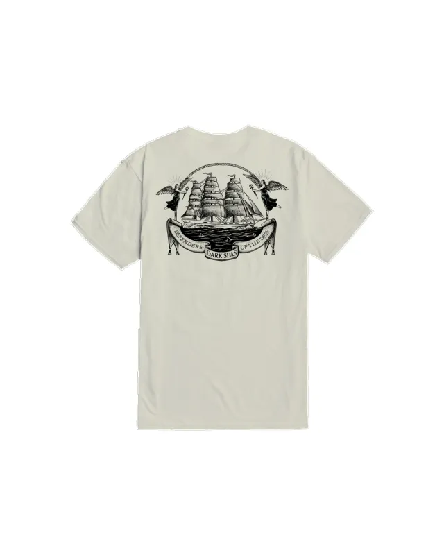 Dark Seas Divine Premium T-Shirt - Cream sold by Sun Diego Boardshops