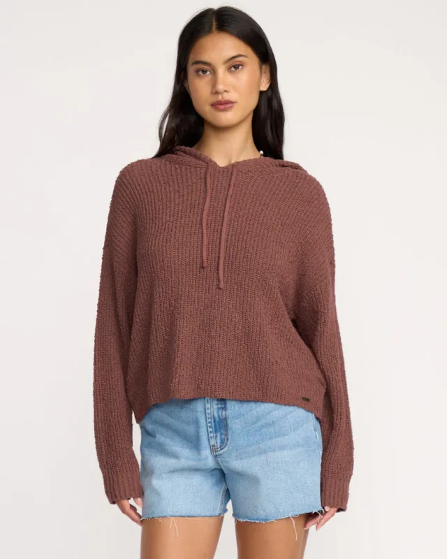 Billabong Hot Beachin Hooded Sweater - Espresso sold by Sun Diego Boardshops