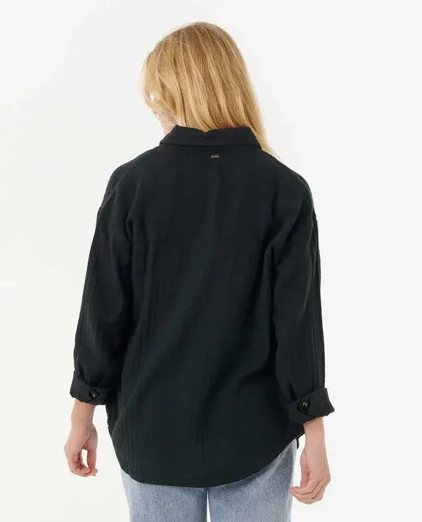 Rip Curl Oceanic Textured Shacket - Washed Black 8264 sold by Sun Diego Boardshops product image thumbnail 4