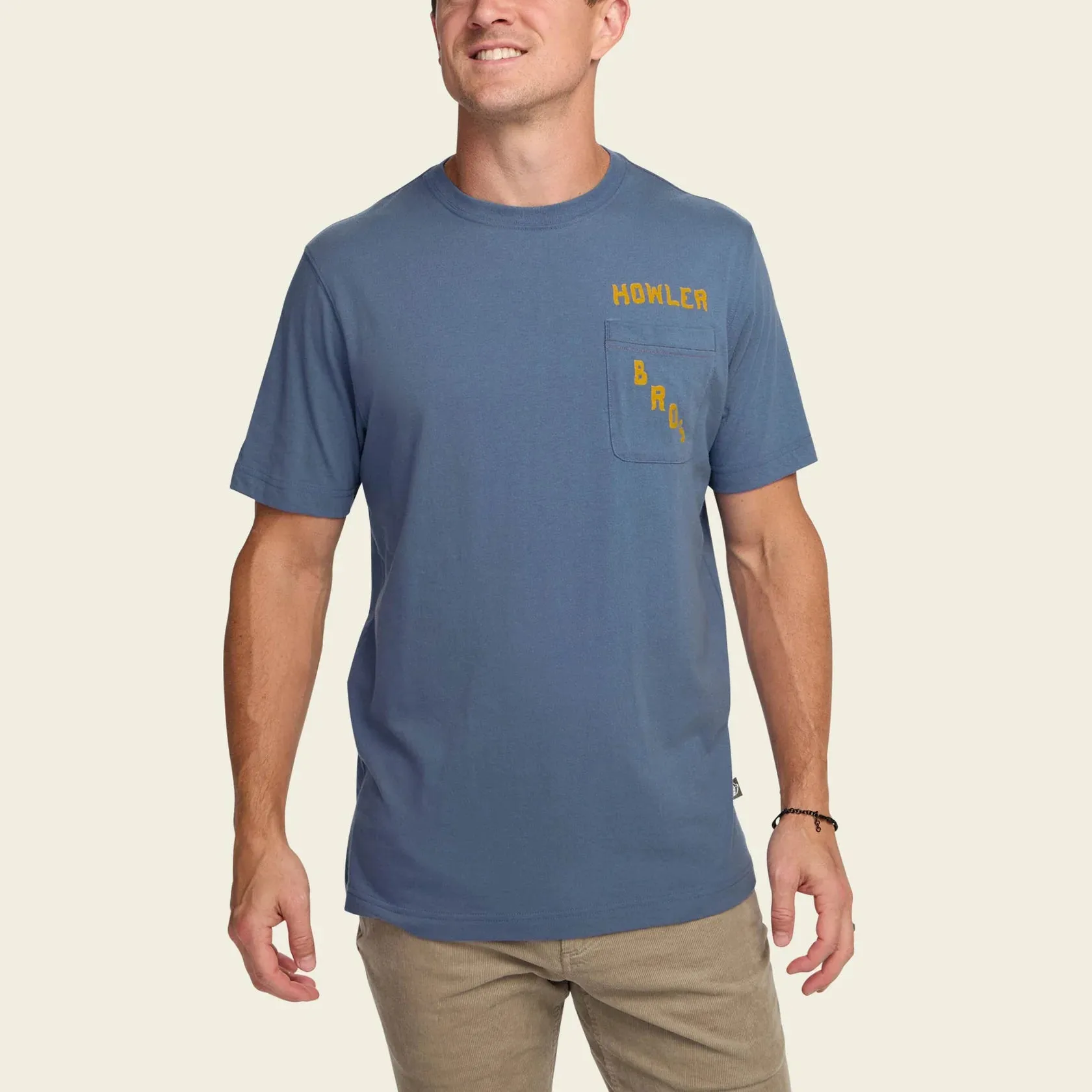 Howler Bros Prickly Pear Pocket T-Shirt - Prickly Pear: Blue Horizon sold by Sun Diego Boardshops product image thumbnail 4