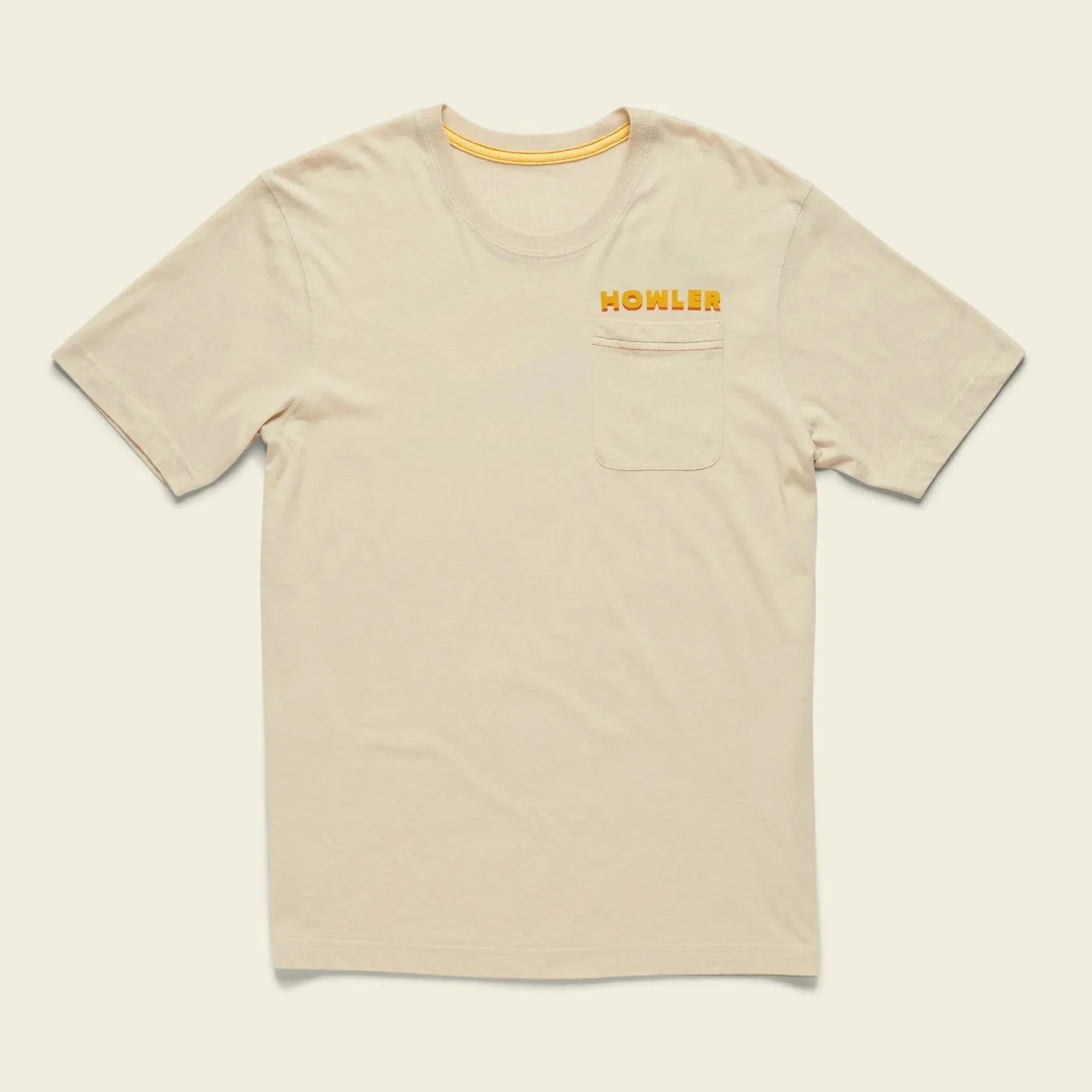 Howler Bros Osprey Prey Pocket T-Shirt - Osprey Prey: Sand Heather sold by Sun Diego Boardshops product image thumbnail 3