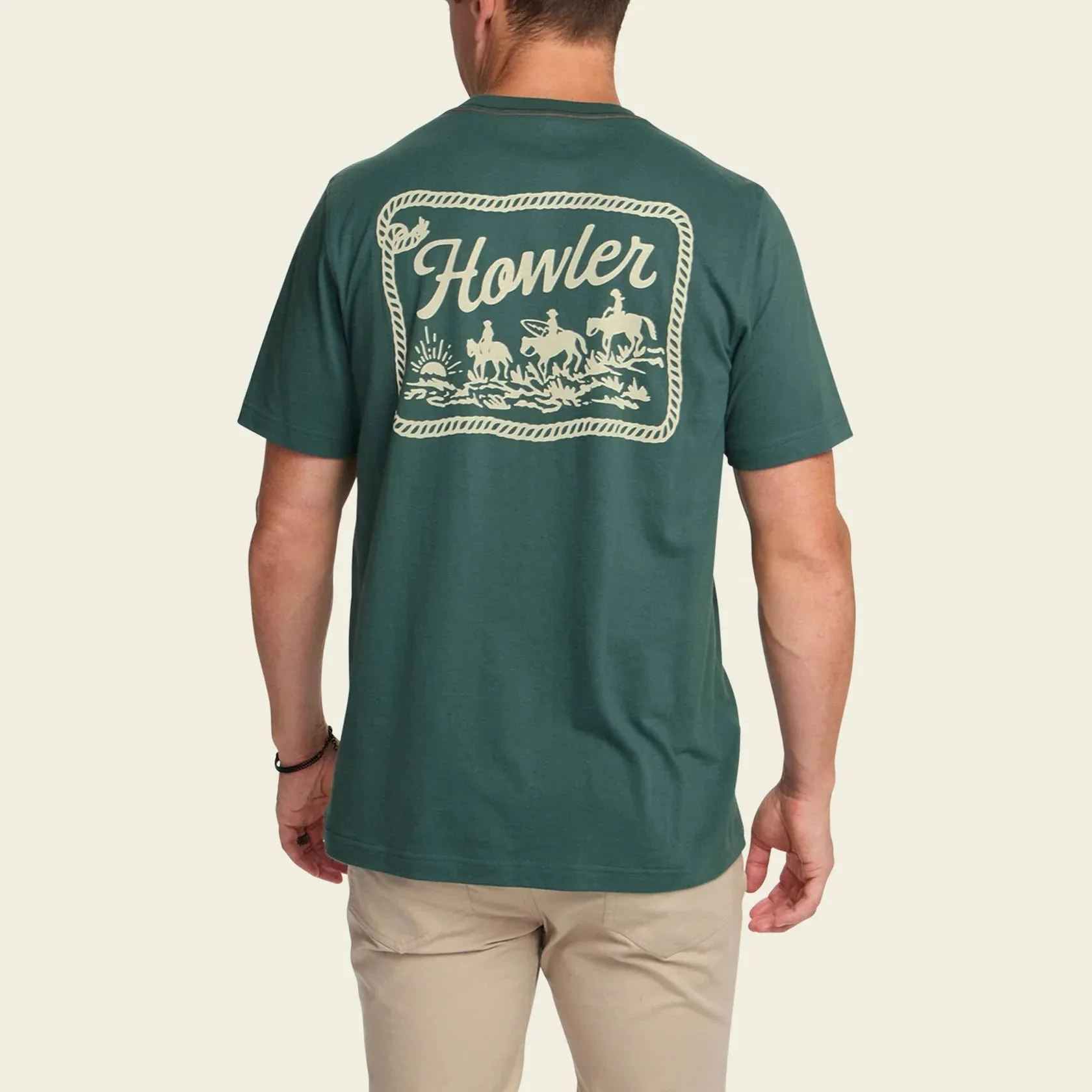 Howler Bros Howler Posse T-Shirt - Fern Green sold by Sun Diego Boardshops product image thumbnail 5