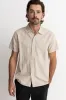 Rhythm Classic Linen Short Sleeve Shirt - Sand sold by Sun Diego Boardshops