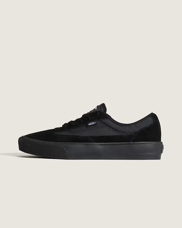 Vans Skate Curren Caples Shoe - Black Black sold by Sun Diego Boardshops