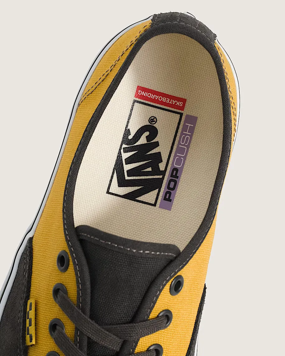 Vans Skate Authentic Shoe - Fade Black/Mustard sold by Sun Diego Boardshops product image thumbnail 5