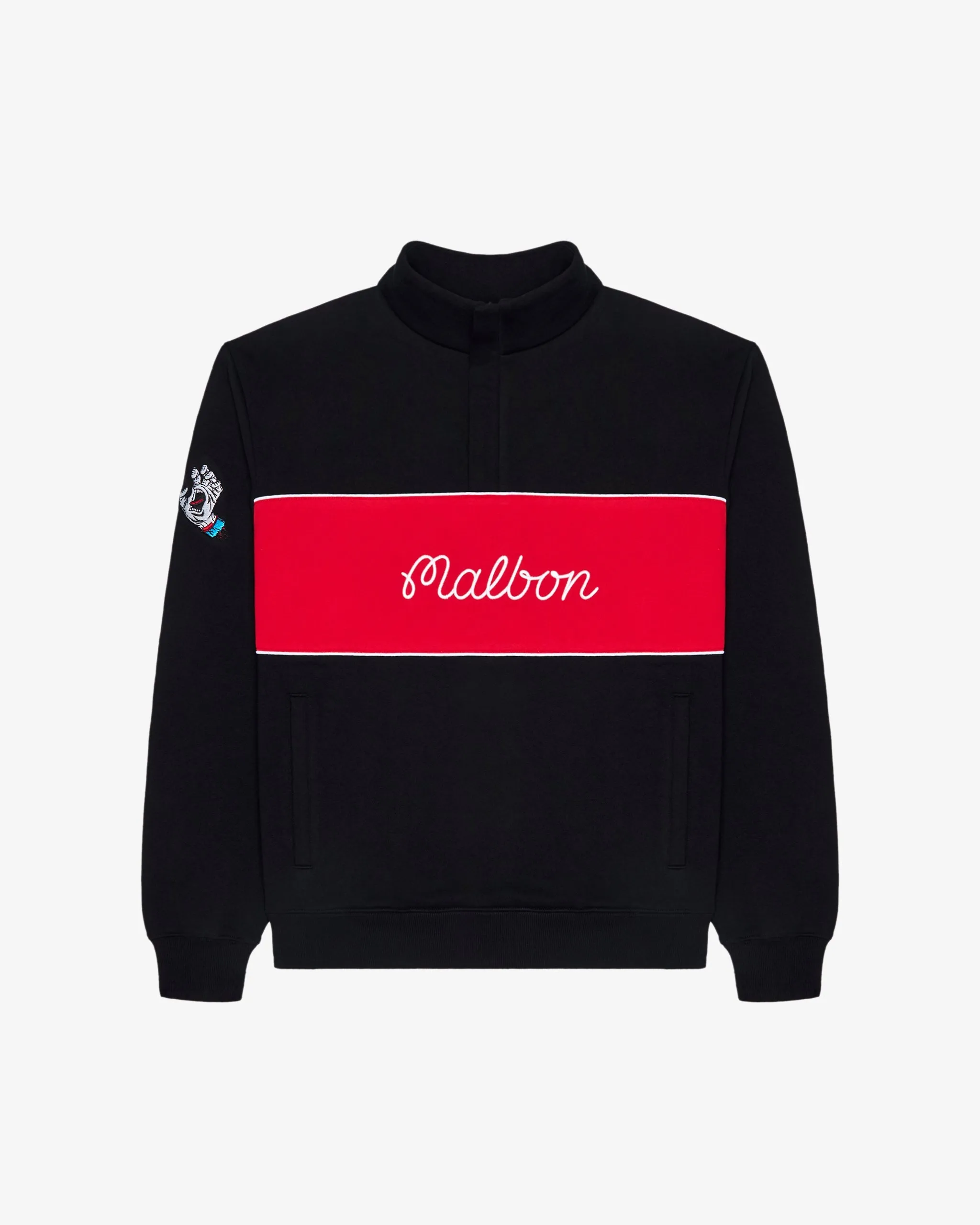 Malbon Santa Cruz Sweatshirt - Black sold by Sun Diego Boardshops