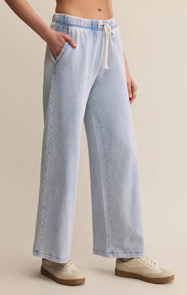 Z-Supply Hunter Knit Denim Pant - Washed Indigo sold by Sun Diego Boardshops