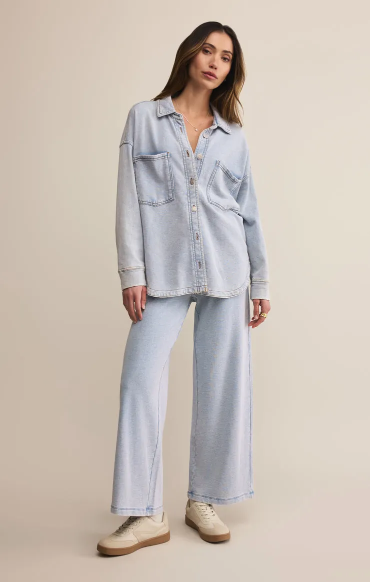 Z-Supply Hunter Knit Denim Pant - Washed Indigo sold by Sun Diego Boardshops product image thumbnail 3