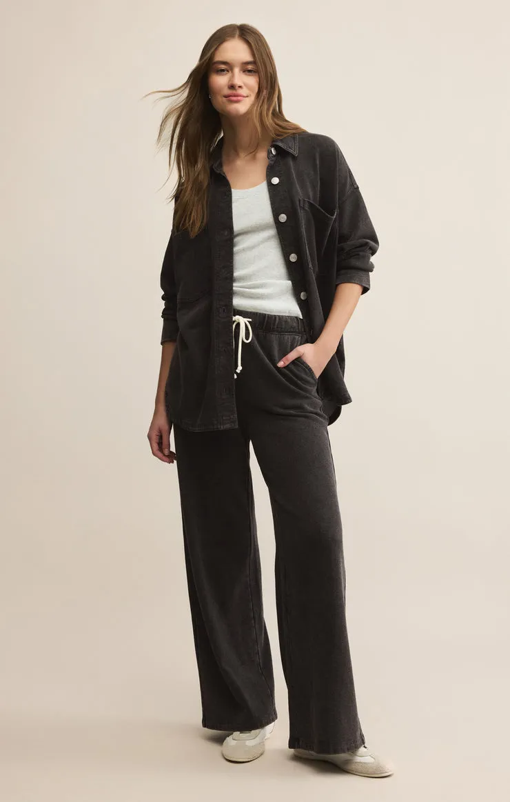 Z-Supply Hunter Knit Denim Pant - Vintage Black sold by Sun Diego Boardshops product image thumbnail 3