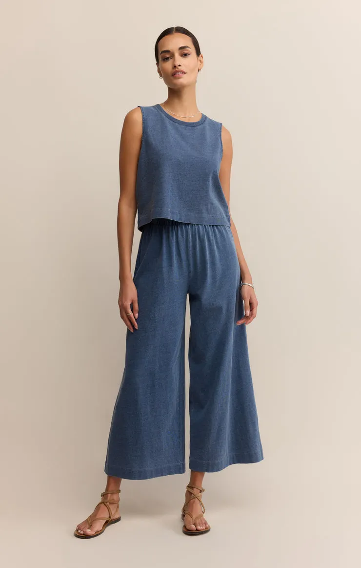 Z-Supply Scout Jersey Denim Pant - Vintage Indigo sold by Sun Diego Boardshops product image thumbnail 3