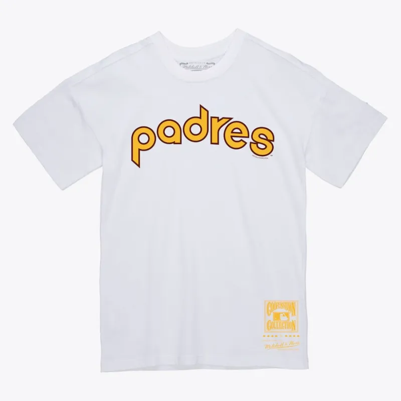 Mitchell & Ness San Diego Padres Worldmark T-Shirt - White sold by Sun Diego Boardshops