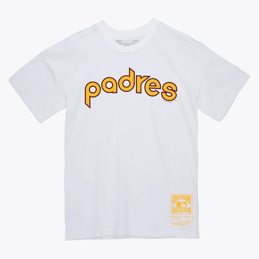 Mitchell & Ness San Diego Padres Worldmark T-Shirt - White sold by Sun Diego Boardshops