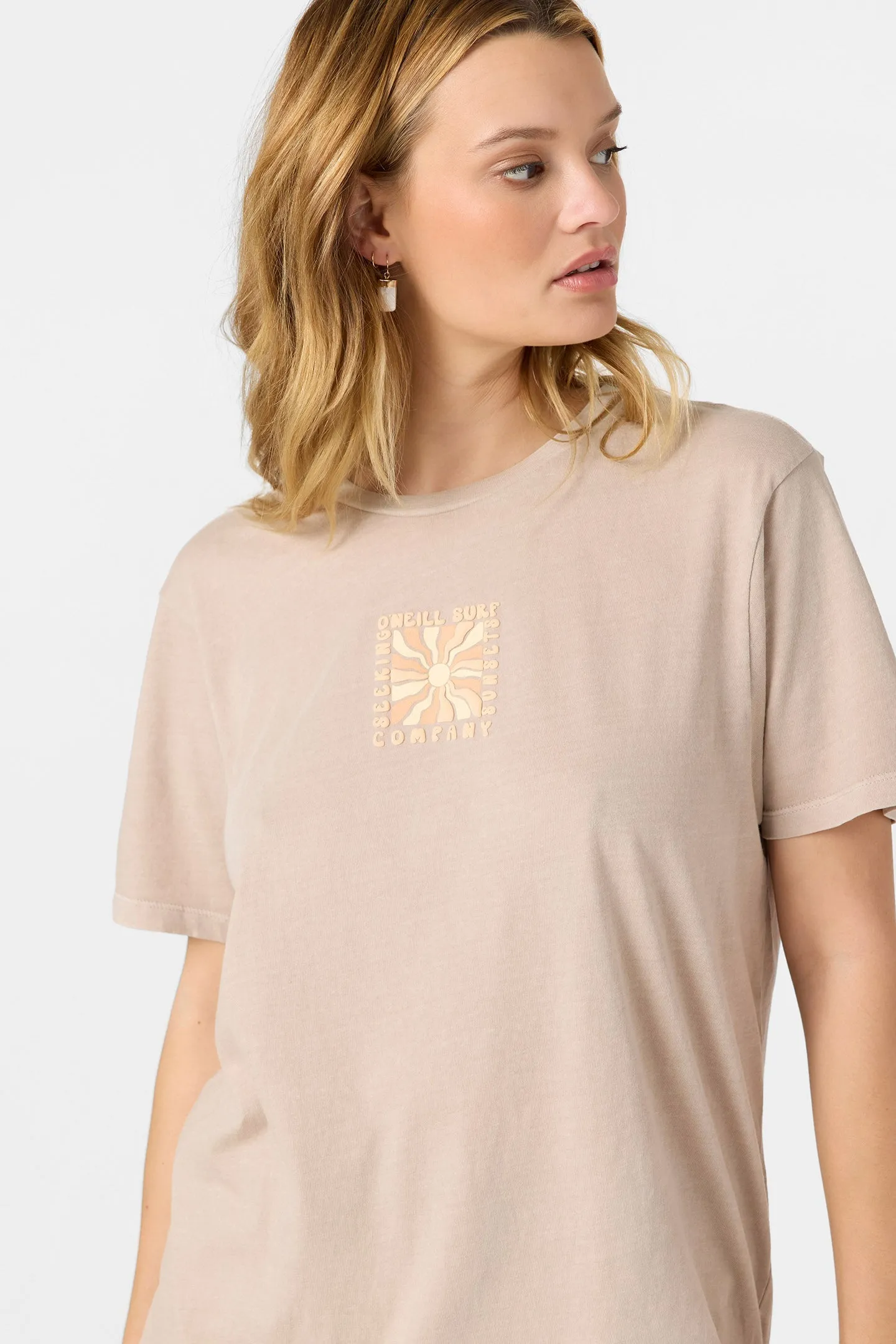 O`Neill Seeking Sunsets Tee - Simply Taupe sold by Sun Diego Boardshops product image thumbnail 3