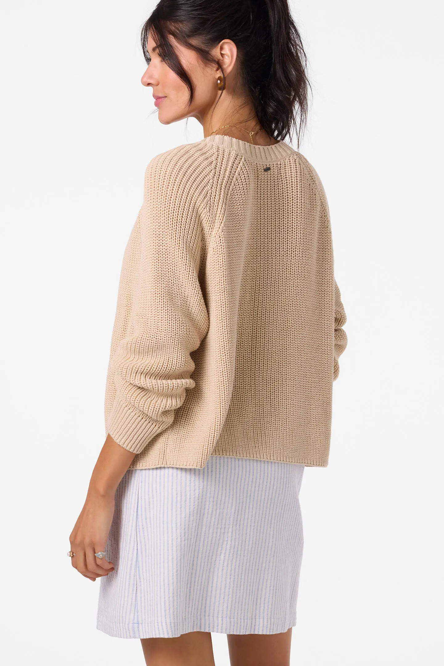 O`Neill Kerris Long Sleeve Sweater - Natural sold by Sun Diego Boardshops product image thumbnail 2