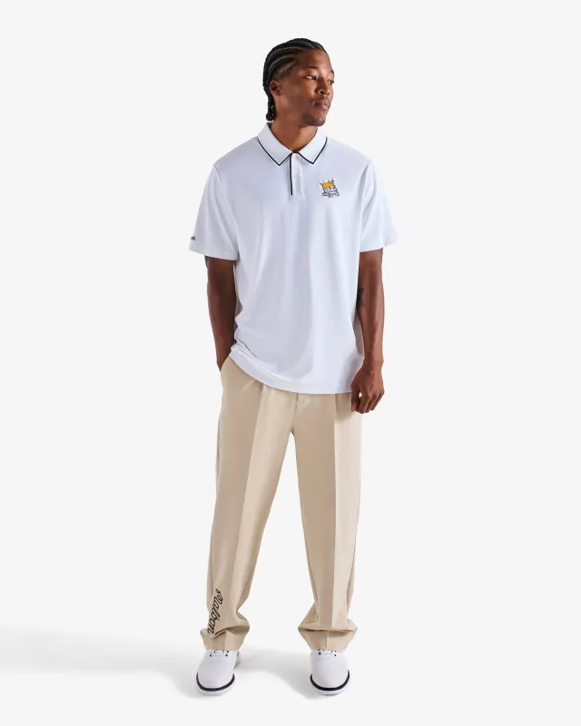 Malbon Fairway Monarch Polo - White made by Malbon