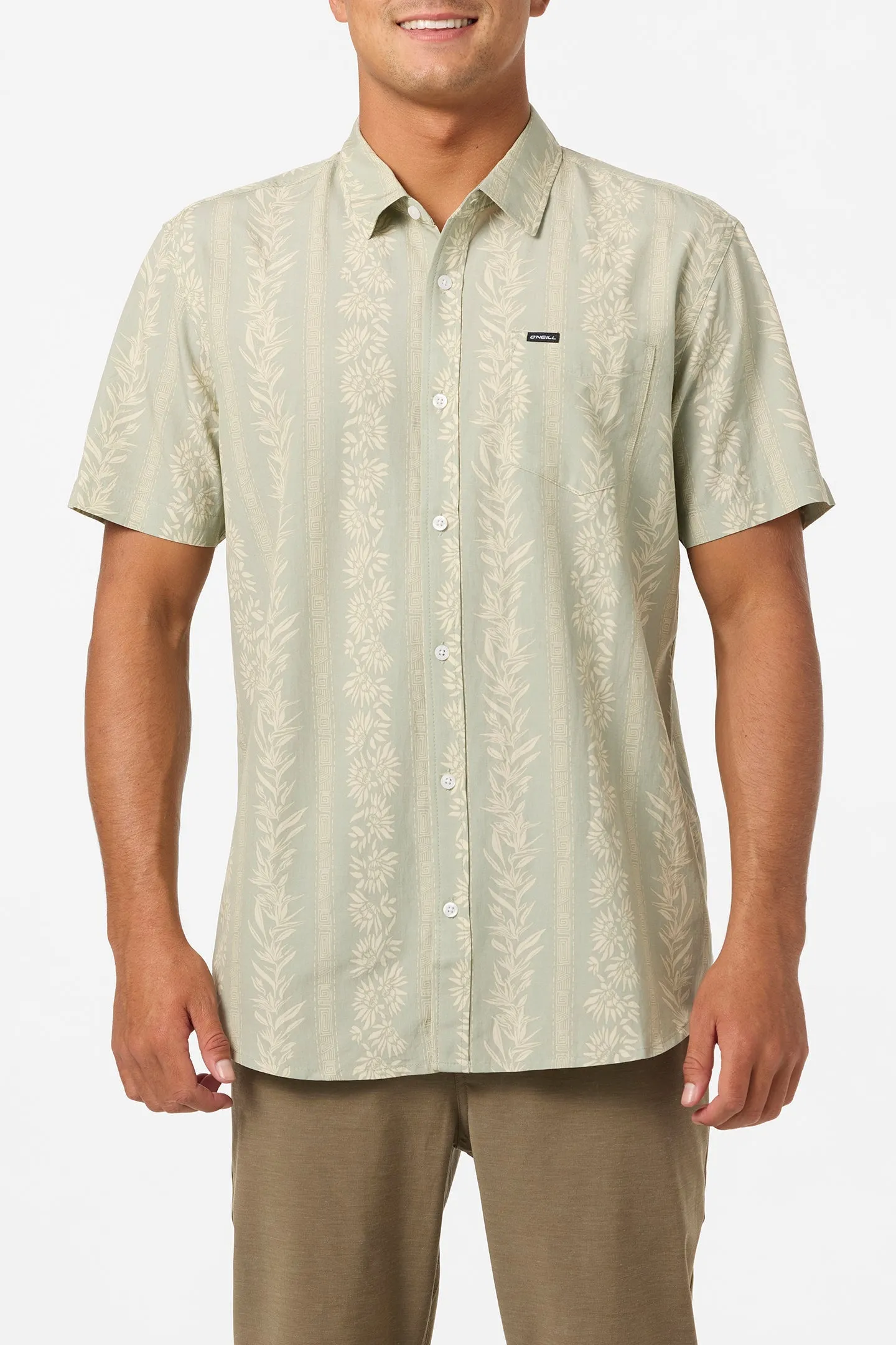 O`Neill Oasis Standard Fit Shirt - Seagrass sold by Sun Diego Boardshops product image thumbnail 2