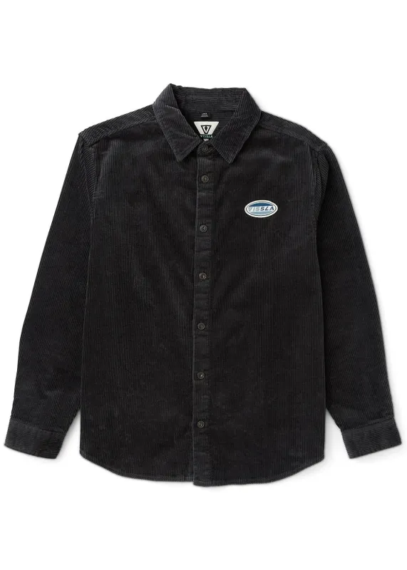 Vissla Blinker Cord Overshirt - Phantom sold by Sun Diego Boardshops