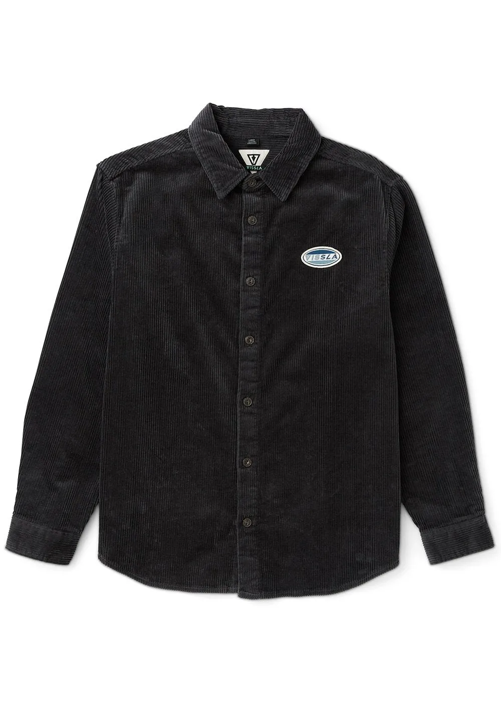 Vissla Blinker Cord Overshirt - Phantom sold by Sun Diego Boardshops