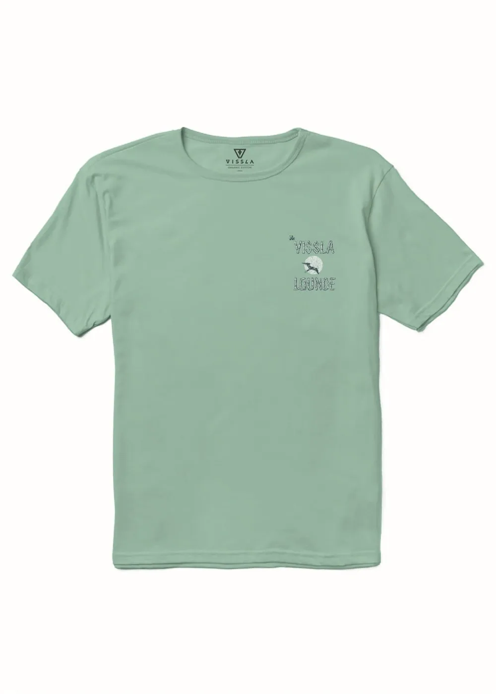Vissla Tiki Lounge Organic Tee - Jade sold by Sun Diego Boardshops product image thumbnail 2