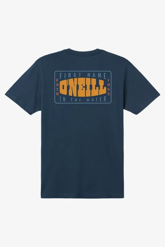 O`Neill Western Standard Fit Tee - New Navy sold by Sun Diego Boardshops