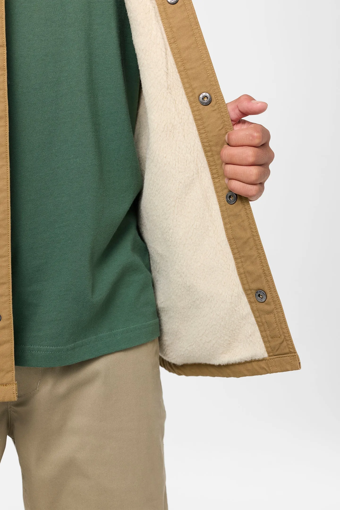 O`Neill Bronsen High Pile Jacket - Dark Khaki sold by Sun Diego Boardshops product image thumbnail 3