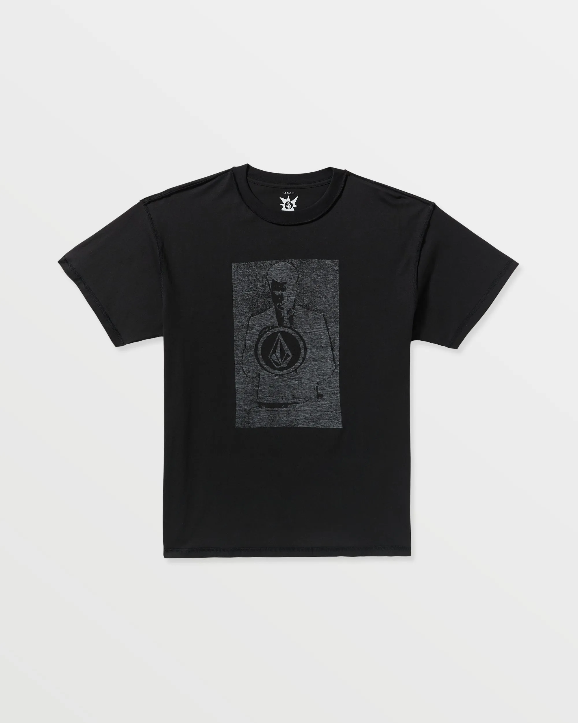 Volcom Men'S Povj Short Sleeve Tee - Black sold by Sun Diego Boardshops