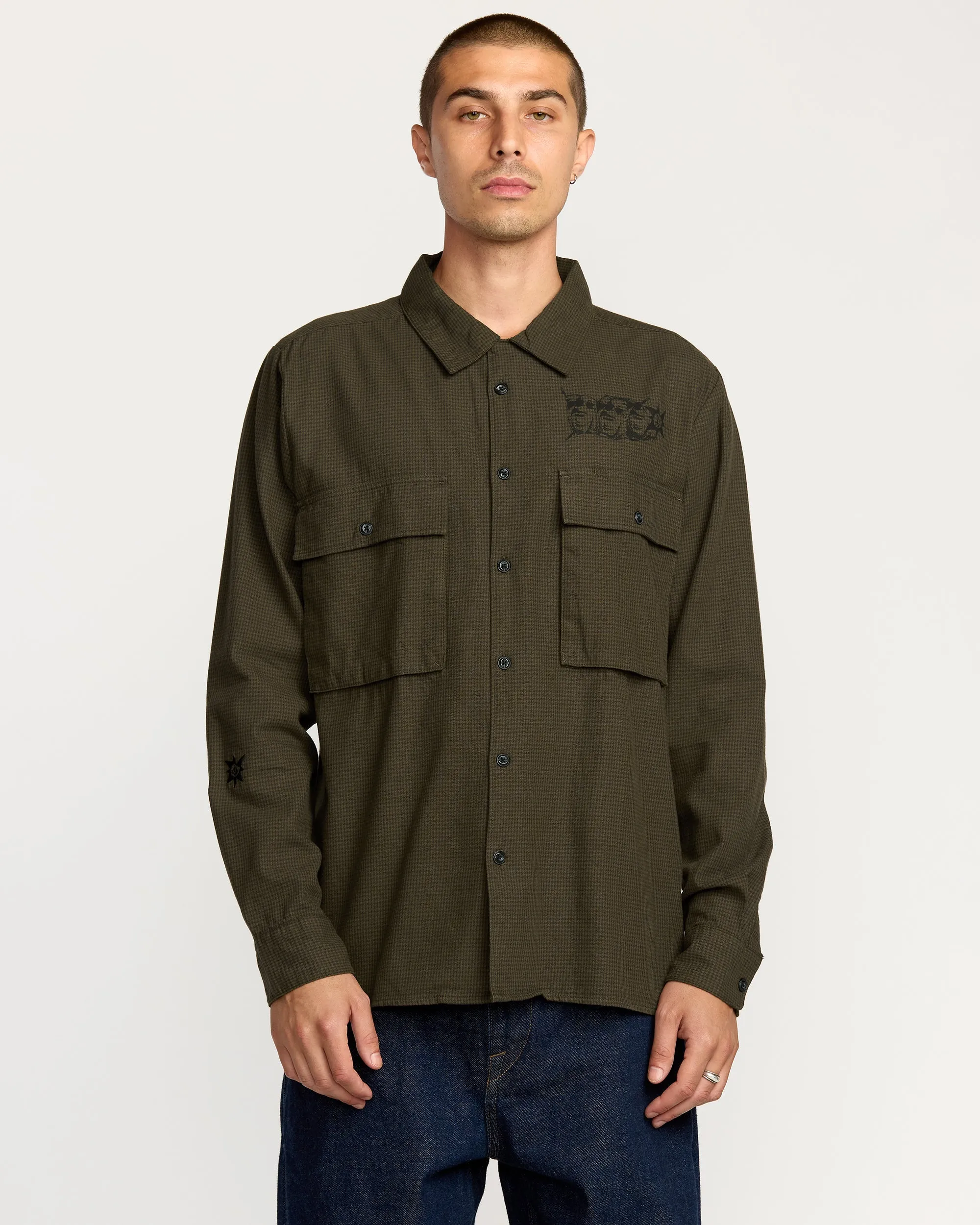 Volcom Men'S Povj Workshirt - Wren sold by Sun Diego Boardshops product image thumbnail 5