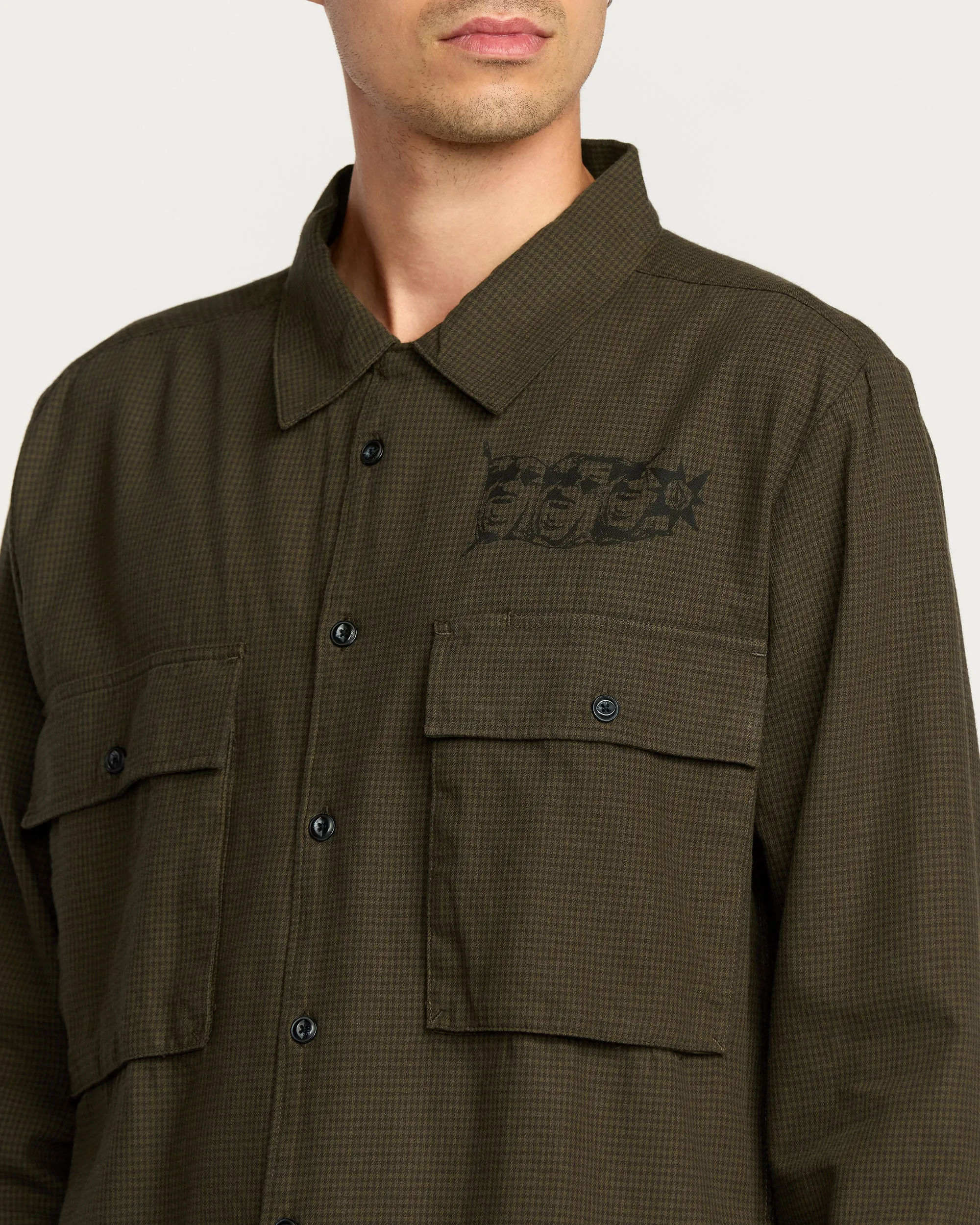 Volcom Men'S Povj Workshirt - Wren sold by Sun Diego Boardshops product image thumbnail 3