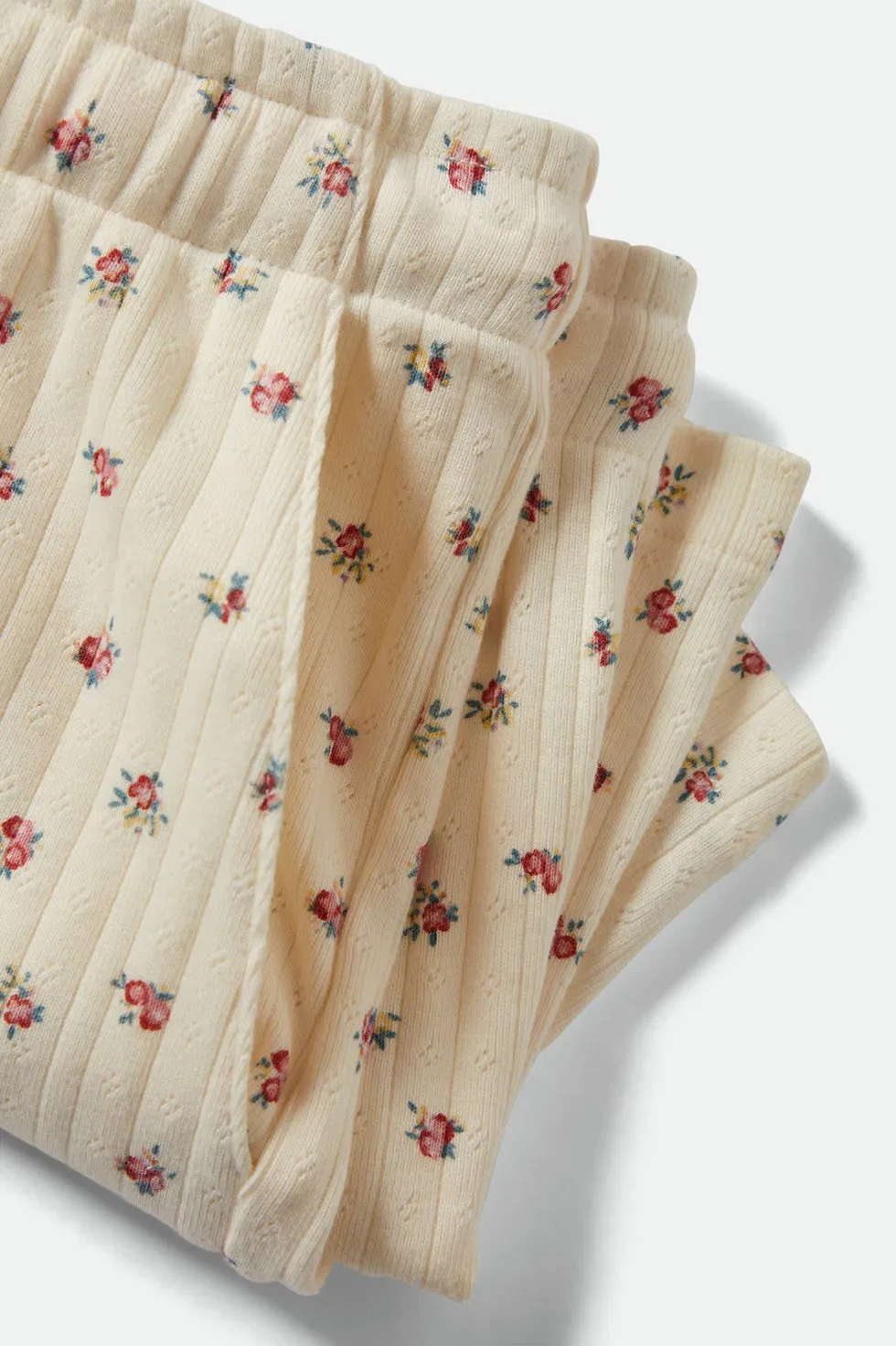 Brixton Off Duty Lounge Short - Floral Pointelle sold by Sun Diego Boardshops product image thumbnail 3