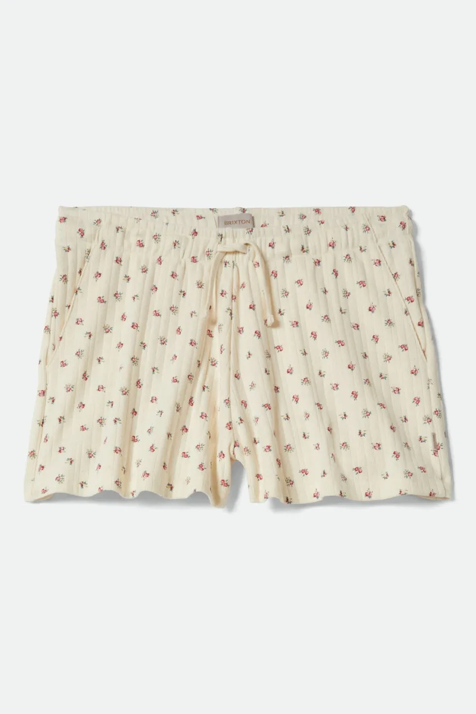 Brixton Off Duty Lounge Short - Floral Pointelle sold by Sun Diego Boardshops