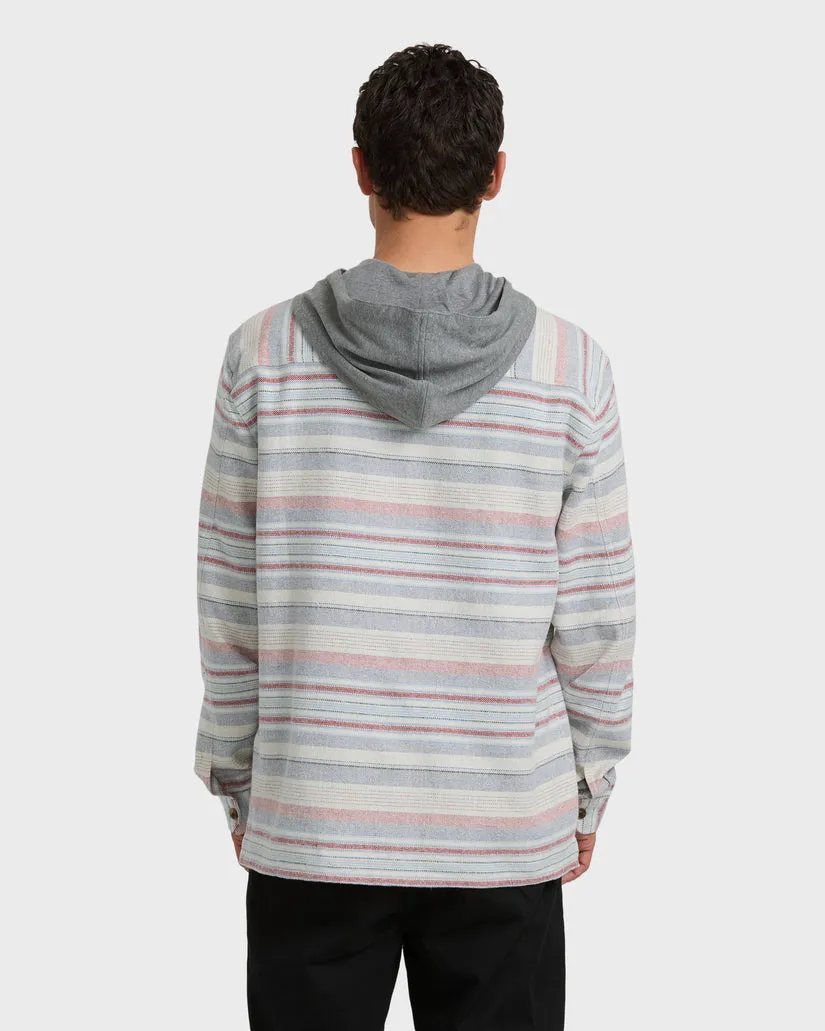 Billabong Baja Long Sleeve Flannel - Off White sold by Sun Diego Boardshops product image thumbnail 4