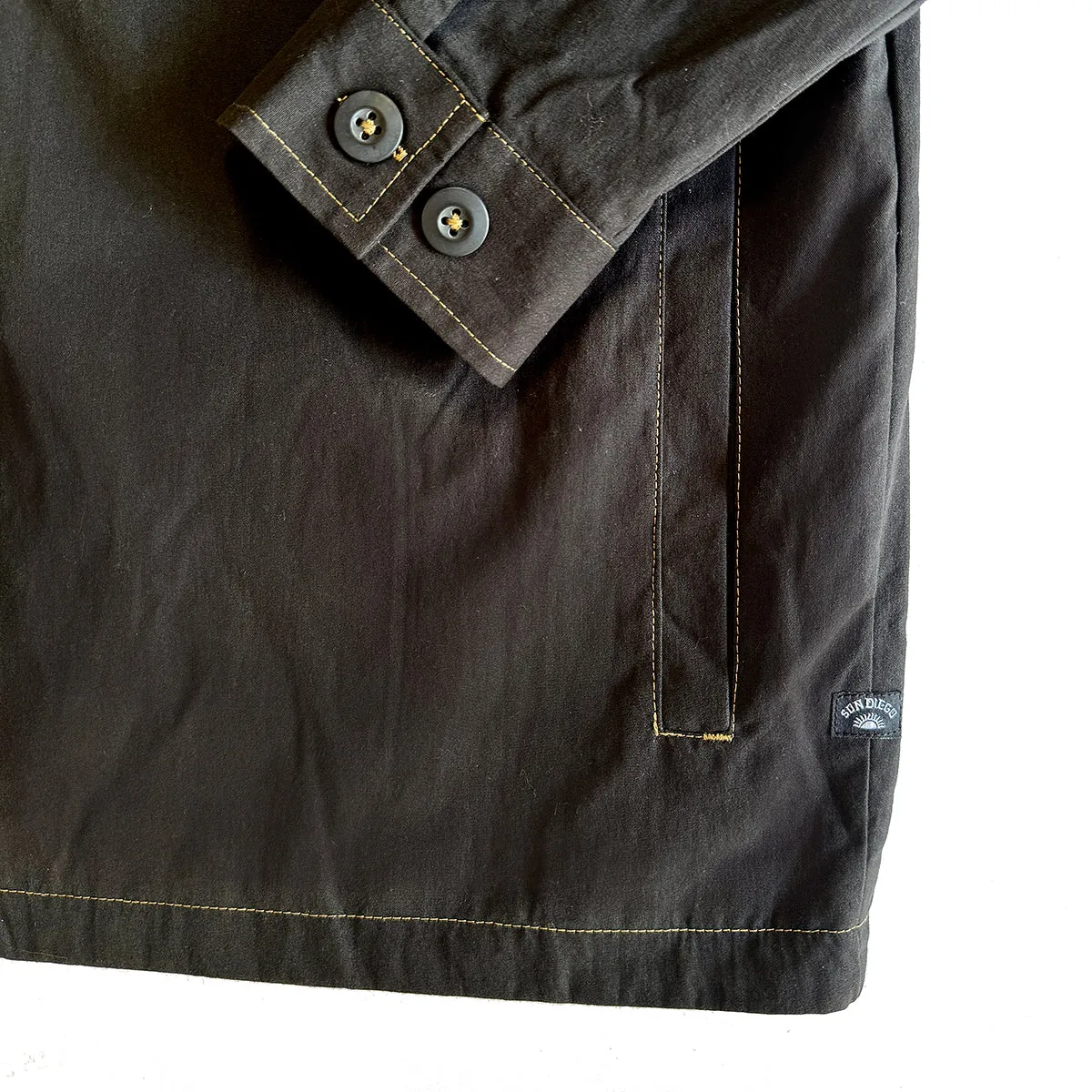SunDiego Competition Nylon Zip Jacket - Black sold by Sun Diego Boardshops product image thumbnail 2